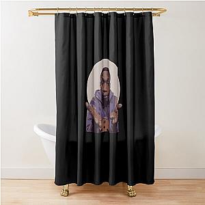 khaby lame designs, khaby lame art Shower Curtain