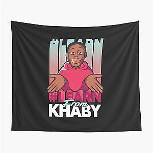 Khaby Lame Learn From Khaby Lame Tapestry