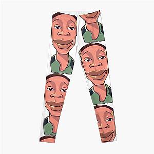 Khaby Lame France - Cartoon Leggings