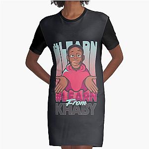 of Khaby Lame Graphic T-Shirt Dress