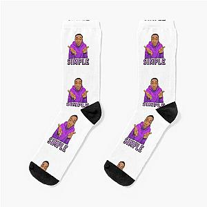 Khaby lame simple  Socks