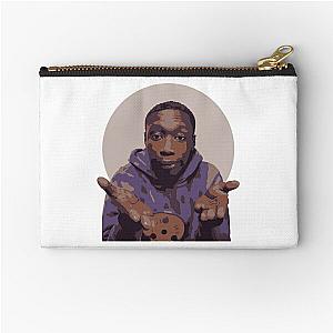 khaby lame designs ,khaby lame art Zipper Pouch