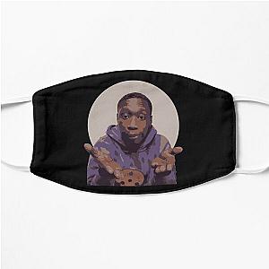 khaby lame designs, khaby lame art Flat Mask