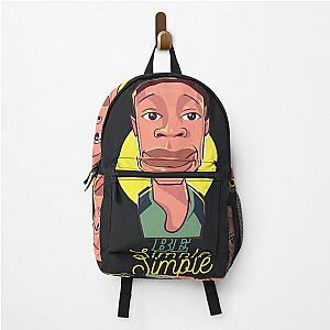 Be Simple With Khaby Lame,Funny & Cool Khaby Lame Backpack