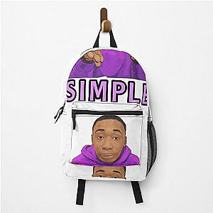 Khaby lame simple  Backpack