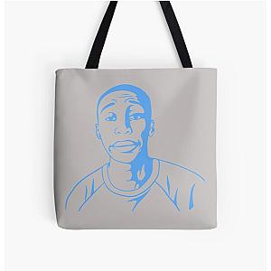 Khaby Lame tik tok All Over Print Tote Bag