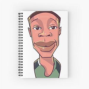 Khaby Lame France - Cartoon Spiral Notebook