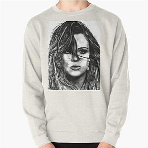 Khloe Kardashian Drawing Pullover Sweatshirt