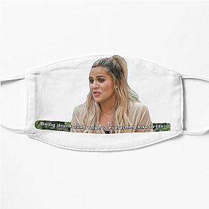 Khloe kardashian meme funny sticker Flat Mask