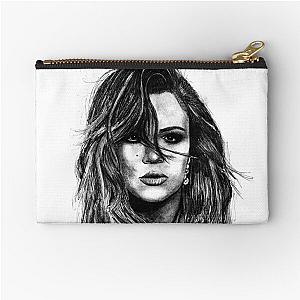 Khloe Kardashian Drawing Zipper Pouch