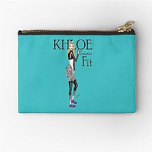 khloe kardashian & khloe-fit Zipper Pouch