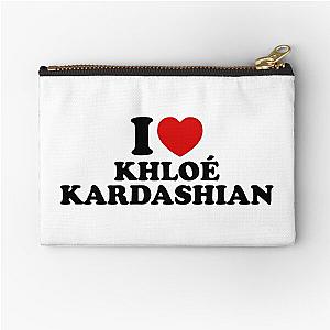 I Love Khloe Kardashian Zipper Pouch