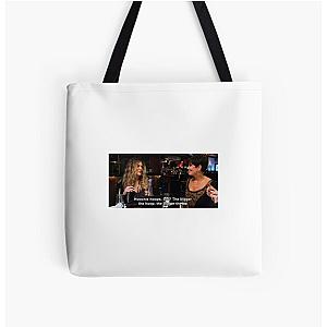 Khloe Kardashian The bigger the hoop the bigger the ho meme  All Over Print Tote Bag