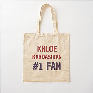 Khloe Kardashian - 1 Fan Cotton Tote Bag