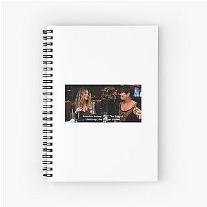 Khloe Kardashian The bigger the hoop the bigger the ho meme  Spiral Notebook