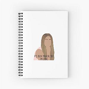 Khloe Kardashian I’m Done Spiral Notebook