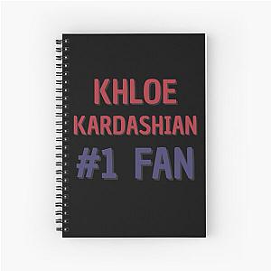 Khloe Kardashian - 1 Fan Spiral Notebook