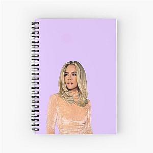 Khloe Kardashian Clemson Spiral Notebook