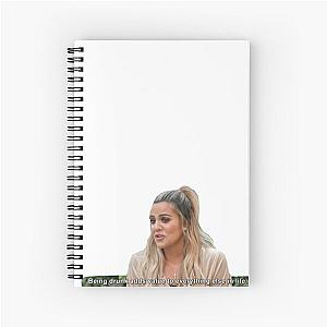 Khloe kardashian meme funny sticker Spiral Notebook