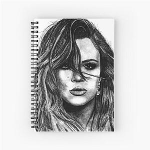 Khloe Kardashian Drawing Spiral Notebook