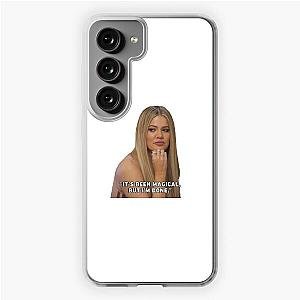 Khloe Kardashian "Its been magical" Samsung Galaxy Soft Case