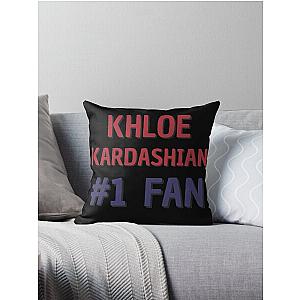 Khloe Kardashian - 1 Fan Throw Pillow