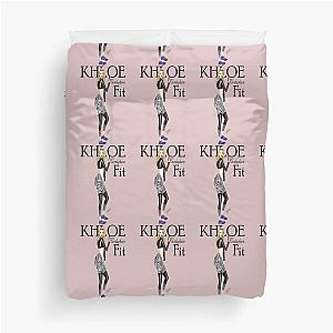 khloe kardashian & khloe-fit Duvet Cover