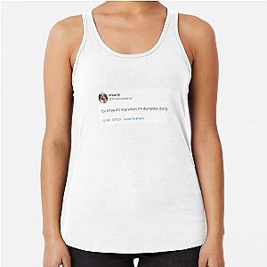 Khloe Kardashian Tweet Racerback Tank Top