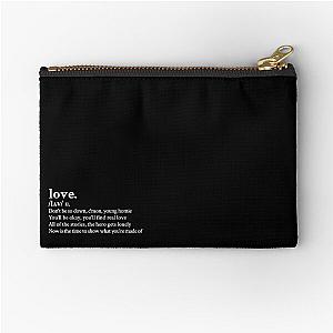 Love. by Kid Cudi Zipper Pouch