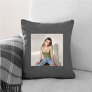 Love Hard. Look Kika. Kika Kim Pillows Cover