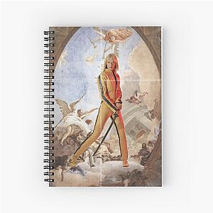 kill bill aesthetic art Spiral Notebook