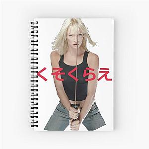 kill bill pop art Spiral Notebook