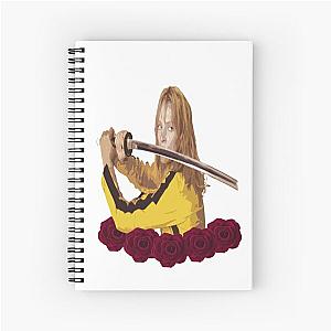 kill bill pop art Spiral Notebook