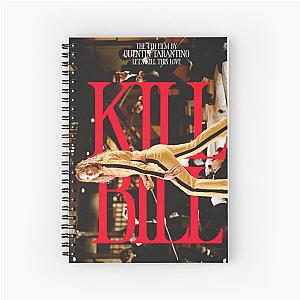 Kill Bill Aesthetic Design Poster Spiral Notebook