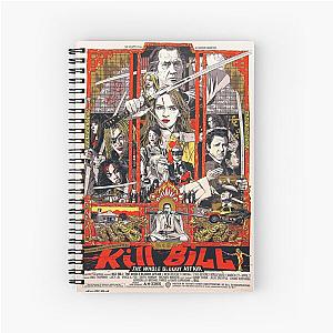 Kill Bill Poster Spiral Notebook