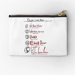 KILL BILL list Zipper Pouch