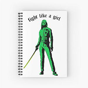 kill bill pop art Spiral Notebook