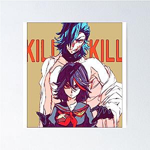 Kill la Kill Ryuko Matoi and Aikuro Mikisugi Poster