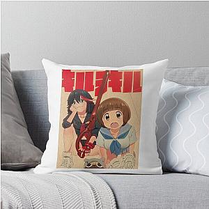 My Favourite People Kill La Kill Manga Throw Pillow