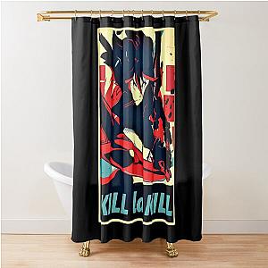 Great Kill La Graphic Gift Shower Curtain Model