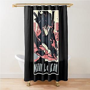 Retro Design Ryuko Kill La Kill Anime Manga Shower Curtain