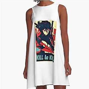 Men Who Love Otaku Kill La Kill People Wear Classic A-Line Dress