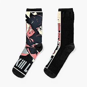 Retro Design Ryuko Kill La Kill Anime Manga Socks