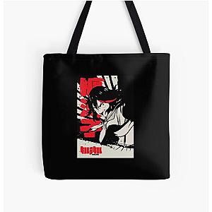 Ryuko Matoi Kill la Kill Japanese Ink All Over Print Tote Bag
