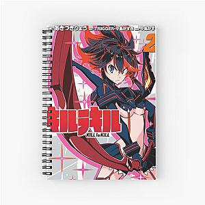 kill la kill Inspired Anime Masterpiece Spiral Notebook