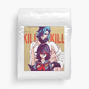 Kill la Kill - Ryuko Matoi and Aikuro Mikisugi (Sketch) Duvet Cover