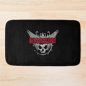 Man Comfortable Killswitch Engage Logo Tee Bath Mat