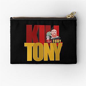 Kill Tony Podcast Logo Featuring William Montgomery Zipper Pouch