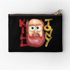 Kill Tony Podcast In Watercolor Featuring William Montgomery Zipper Pouch