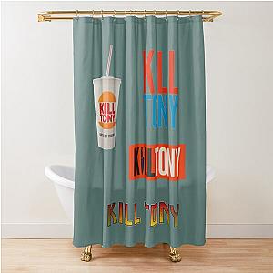 Kill Tony StickerMagnet Collection  Shower Curtain